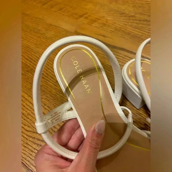 Cole Haan Calli Thong Block-Heel  Dress Sandals NWT - Picture 3 of 5